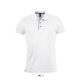 Férfi rövid ujjú galléros sport póló, SOL'S SO01180, White-2XL