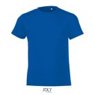 REGENT FIT gyerek rövid ujjú kereknyakú póló, SOL'S SO01183, Royal Blue-12A