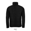 Férfi RIDE könnyű bélelt steppelt dzseki, SOL'S SO01193, Black-L