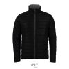 Férfi RIDE könnyű bélelt steppelt dzseki, SOL'S SO01193, Black-S