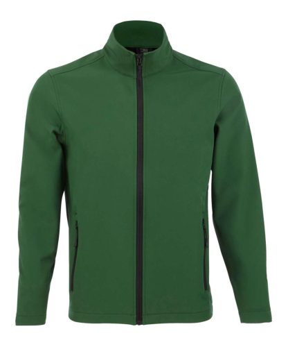 Férfi RACE softshell dzseki, SOL'S SO01195, Bottle Green-3XL