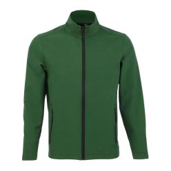   Férfi RACE softshell dzseki, SOL'S SO01195, Bottle Green-S