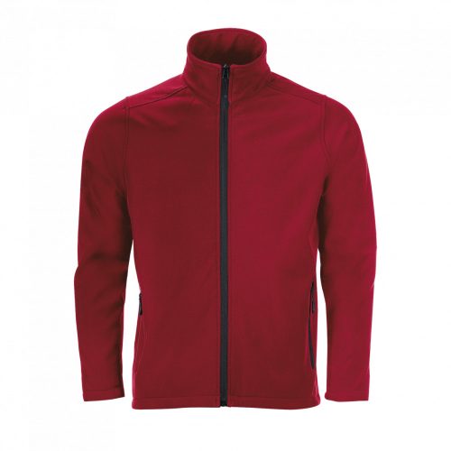 Férfi RACE softshell dzseki, SOL'S SO01195, Pepper Red-L