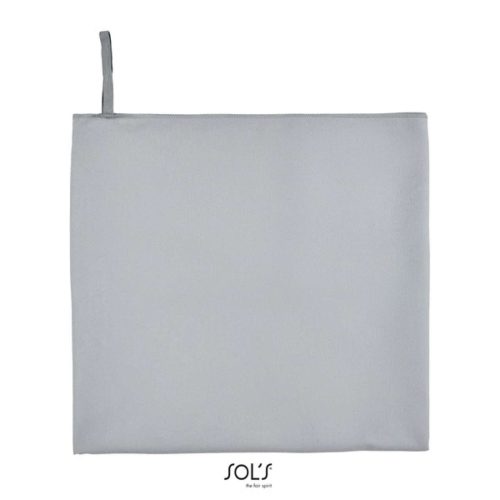 Uniszex mikroszálas törölköző, SOL'S SO01209, Pure Grey-50X100