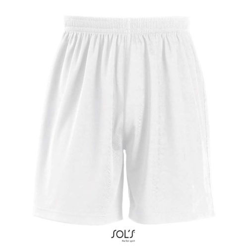 Férfi sport rövidnadrág, SOL'S SO01221, White-L