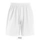 Férfi sport rövidnadrág, SOL'S SO01221, White-L