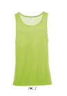 Uniszex JAMAICA mély karkivágású trikó, SOL'S SO01223, Neon Green-S