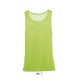 Uniszex JAMAICA mély karkivágású trikó, SOL'S SO01223, Neon Green-XL