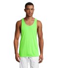 Uniszex JAMAICA mély karkivágású trikó, SOL'S SO01223, Neon Green-XL