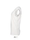 Női MELBA kereknyakú pamut póló, SOL'S SO01406, White-L