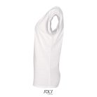 Női MELBA kereknyakú pamut póló, SOL'S SO01406, White-L