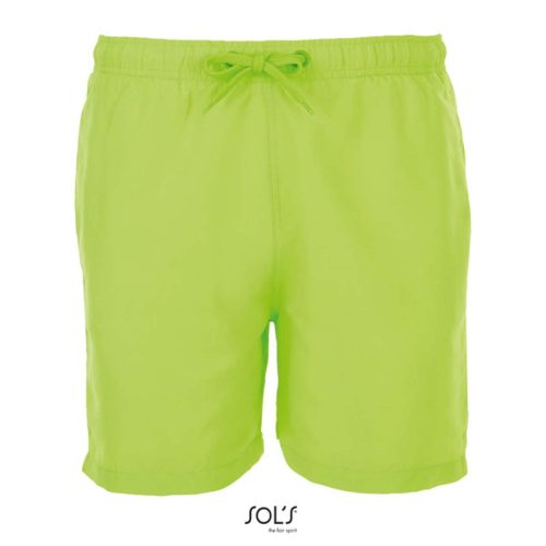 Férfi úszónadrág, short, SOL'S SO01689, Neon Green-2XL