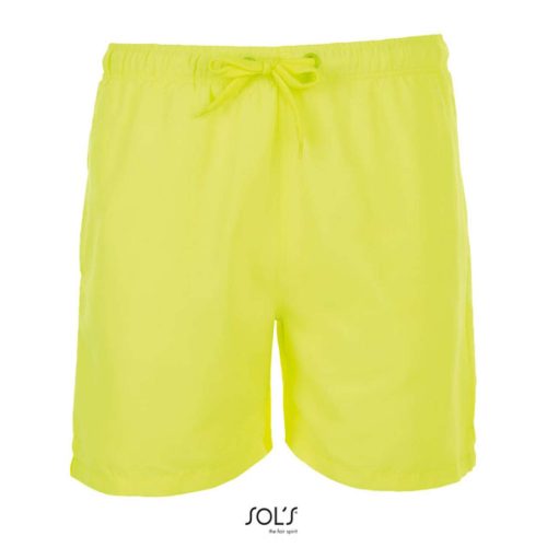 Férfi úszónadrág, short, SOL'S SO01689, Neon Yellow-2XL