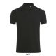 Férfi PHOENIX galléros sztreccs póló, SOL'S SO01708, Black-L