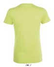 Női REGENT kereknyakú rövid ujjú pamut póló, SOL'S SO01825, Apple Green-2XL