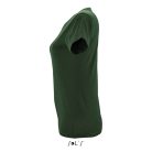 Női REGENT kereknyakú rövid ujjú pamut póló, SOL'S SO01825, Bottle Green-2XL