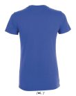 Női REGENT kereknyakú rövid ujjú pamut póló, SOL'S SO01825, Royal Blue-2XL