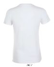 Női REGENT kereknyakú rövid ujjú pamut póló, SOL'S SO01825, White-2XL