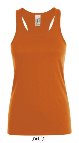 Női JUSTIN sporthátú trikó , SOL'S SO01826, Orange-2XL