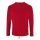 Férfi hosszú ujjú sport póló, SOL'S SO02071, Red-2XL