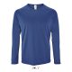 Férfi hosszú ujjú sport póló, SOL'S SO02071, Royal Blue-2XL