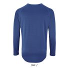 Férfi hosszú ujjú sport póló, SOL'S SO02071, Royal Blue-2XL