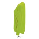 Női hosszú ujjú sport póló, SOL'S SO02072, Neon Green-2XL