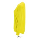 Női hosszú ujjú sport póló, SOL'S SO02072, Neon Yellow-2XL