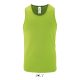 Férfi ujjatlan sport trikó, SOL'S SO02073, Neon Green-2XL