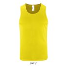 Férfi ujjatlan sport trikó, SOL'S SO02073, Neon Yellow-2XL