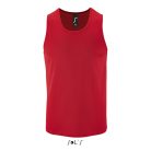 Férfi ujjatlan sport trikó, SOL'S SO02073, Red-3XL