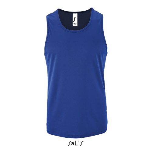 Férfi ujjatlan sport trikó, SOL'S SO02073, Royal Blue-2XL