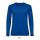 Női IMPERIAL hosszú ujjú környakas pamut póló, SOL'S SO02075, Royal Blue-S