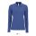 Női PERFECT hosszú ujjú galléros piké póló, SOL'S SO02083, Royal Blue-2XL