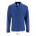 Férfi PERFECT hosszú ujjú galléros piké póló, SOL'S SO02087, Royal Blue-2XL