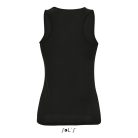 Női ujjatlan sport trikó, SOL'S SO02117, Black-M