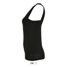 Női ujjatlan sport trikó, SOL'S SO02117, Black-M