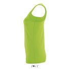 Női ujjatlan sport trikó, SOL'S SO02117, Neon Green-2XL