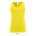 Női ujjatlan sport trikó, SOL'S SO02117, Neon Yellow-XS