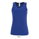 Női ujjatlan sport trikó, SOL'S SO02117, Royal Blue-2XL