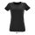 Női REGENT FIT kreknyakú rövid ujjú póló, SOL'S SO02758, Deep Black-L