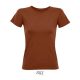 Női REGENT FIT kreknyakú rövid ujjú póló, SOL'S SO02758, Terracotta-2XL