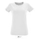 Női REGENT FIT kreknyakú rövid ujjú póló, SOL'S SO02758, White-2XL