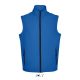 Férfi RACE cipzáras softshell mellény, SOL'S SO02887, Royal Blue-L