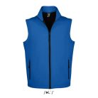 Férfi RACE cipzáras softshell mellény, SOL'S SO02887, Royal Blue-L