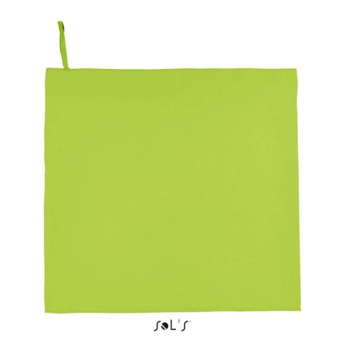 Uniszex mikroszálas fürdőlepedő, SOL'S SO02936, Apple Green-100X150