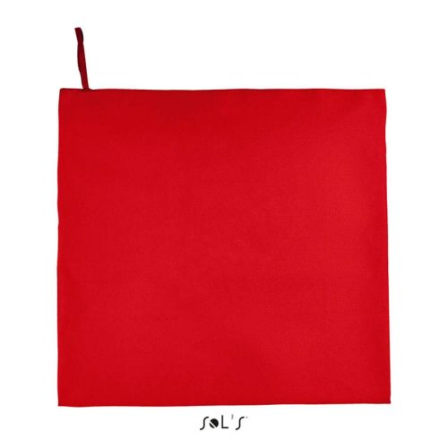 Uniszex mikroszálas fürdőlepedő, SOL'S SO02936, Red-100X150