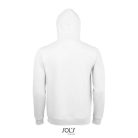 Uniszex kapucnis pulóver, SOL'S SO02991, White-2XL