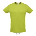 Uniszex rövid ujjú sport póló, SOL'S SO02995, Apple Green-2XL