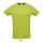 Uniszex rövid ujjú sport póló, SOL'S SO02995, Apple Green-2XL